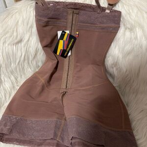 Women's Brown Shapewear Shorts
